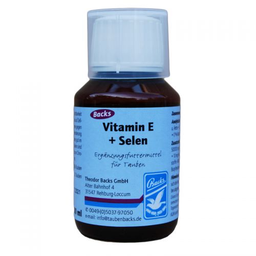 BACKS - Vitamin-E + selen 100ml - witamina e