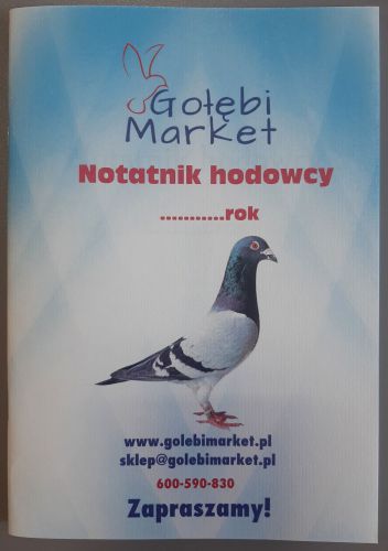 Gołębi Market -  Notatnik hodowcy