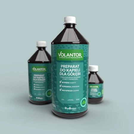 VOLANTOR - PREPARAT DO KĄPIELI DLA GOŁĘBI 1000ml
