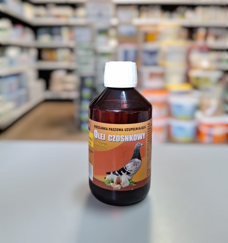 Przejdź do produktu IRBAPOL Olej  czosnkowy dla gołębi ZDROWY 250 ml