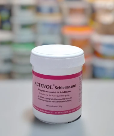 HESANOL -  Acithol Schleimsand 50g Czyści drogi oddechowe