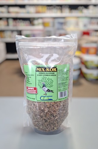 Przejdź do produktu IRBAPOL Mix-Kor 200 g - herbata dla gołębi z kory czterech drzew