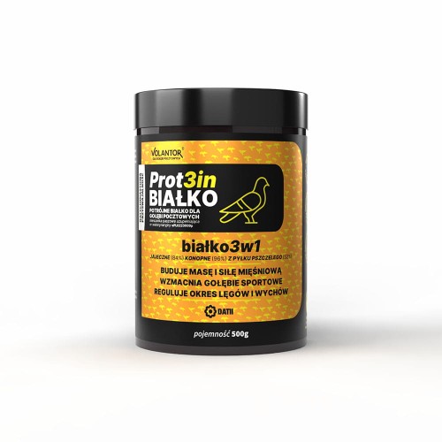 Przejdź do produktu VOLANTOR PROT3in 500 g - protein, białko dla gołębi
