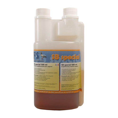 Przejdź do produktu BIFS SB Specjal 500 ml - lepsza odporność gołębi