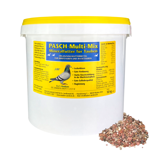 Przejdź do produktu PASCH Multi Mix Mineral grit dla gołębi 10 kg
