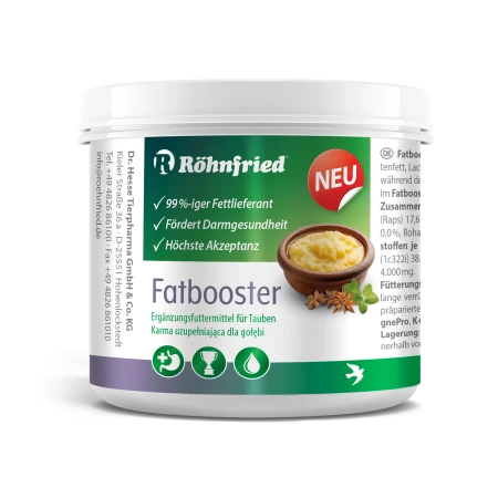 ROHNFRIED - Fat Booster z Oregano - 465g - Wzmacniacz energii dla gołębi