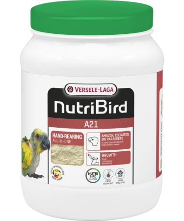 VERSELE LAGA - NutriBird A21 800g Mieszanka do dokarmiania ręcznego gołębi młodych papug itd