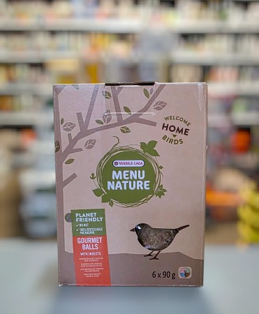VERSELE-LAGA - Kule tłuszczowe z insektami bez siatki 6 szt - 540 g