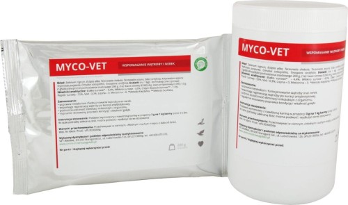 Przejdź do produktu CENTRUM ZDROWIA GOŁĘBI Myco-Vet - wspomaganie wątroby i nerek  gołębi 200 g