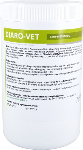 Przejdź do produktu CENTRUM ZDROWIA GOŁĘBI Diaro-Vet 500 g - posypka na biegunkę u gołębi