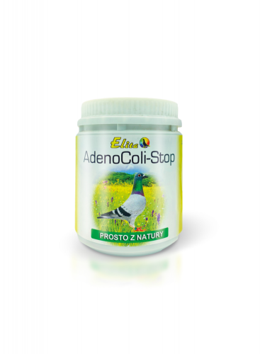 Przejdź do produktu ELITA AdenoColi-STOP 500 g - posypka ziołowa na adeno, chorobę młodych gołębi