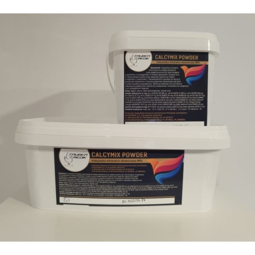 Przejdź do produktu TAUBEN MEDIK Calcymix Powder 2,5 kg - mieszanka minerałów dla gołębi