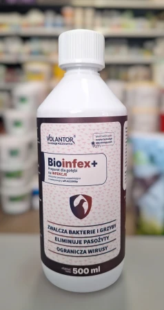 VOLANTOR - Bioinfex+ 500ml zwalcza bakterie wirusy i grzyby