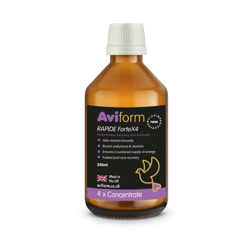 Przejdź do produktu AVIFORM Rapide Forte X4 500 ml - lepsza kondycja i odporność gołębi
