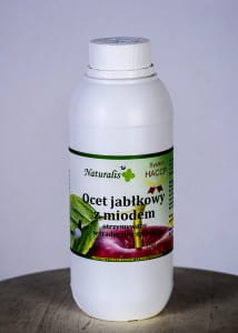 NATURALIS - Ocet jabłkowy z miodem 1100 ml