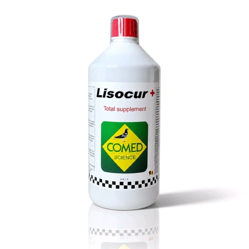 Przejdź do produktu COMED Lisocur + 1000 ml - preparat na drogi oddechowe dla gołębi