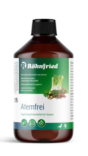 Przejdź do produktu ROHNFRIED Atemfrei 500 ml - preparat na drogi oddechowe dla gołębi