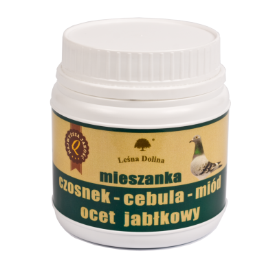 LEŚNA DOLINA - Mieszanka - czosnek, cebula, miód, ocet jabłkowy, 500 g