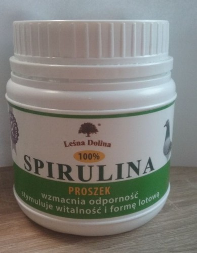 Przejdź do produktu LEŚNA DOLINA Spirulina dla gołębi 200 g