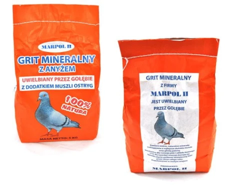 MARPOL - Grit mineralny z dodatkiem anyżu i muszli ostryg - 5 kg