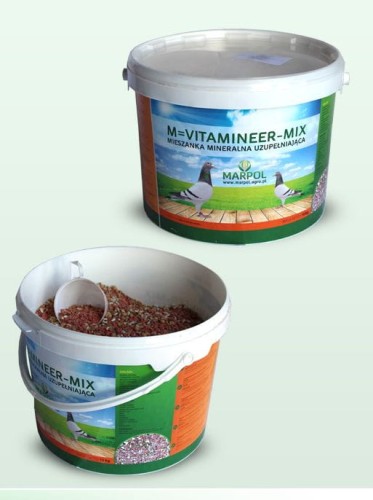 Przejdź do produktu MARPOL M=Vitamineer Mix 10 kg - mieszanka mineralna, grit dla gołębi