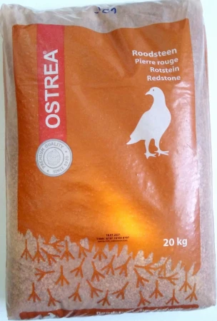 OSTREA Redstone 20 kg - grit czerwony cegła