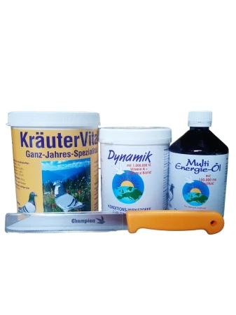 NEBEL - zestaw 3 produktów: Dynamik, KrauterVital, Multi Energie-Ol + nóż Champions GRATIS!