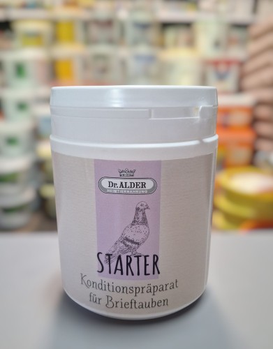 Przejdź do produktu DR ALDER Starter 400 g - kondycja, siła, wytrzymałość na loty gołębi