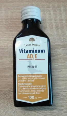 LEŚNA DOLINA - Witamina AD3E  100ml - odporność prawiłowy wzrost