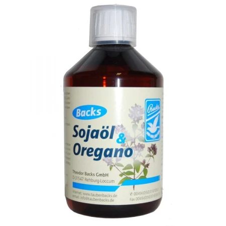 BACKS- SOJAOL &amp; OREGANO 500ML