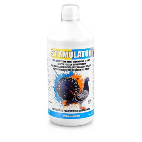 Przejdź do produktu PATRON Stymulator 1000 ml - elektrolit z aminokwasami na loty dla gołębi 