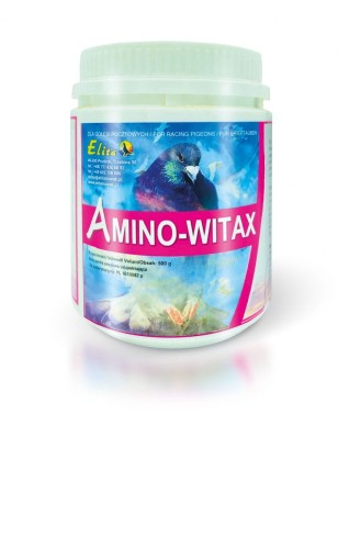 Przejdź do produktu ELITA Amino-Witax 500 g - preparat wysokobiałkowy, ułatwia regenerację mięśni gołębi oraz wzmacnia organizm