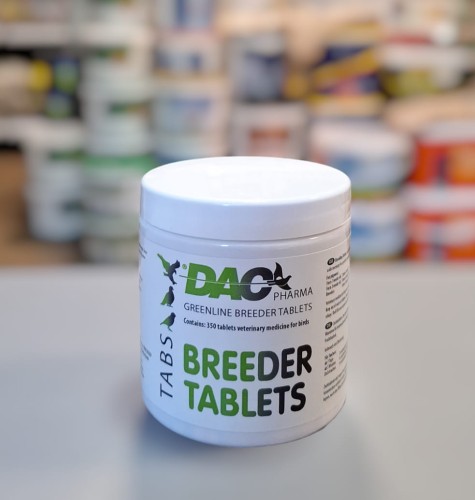Przejdź do produktu DAC Breeder tablets 350 szt. - tabletki witaminowo białkowe dla gołębi