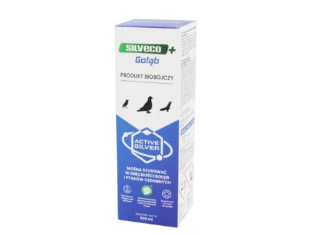 CENTRUM ZDROWIA GOŁĘBI SILVECO+ Gołąb 0,5 L - skuteczna dezynfekcja gołębników