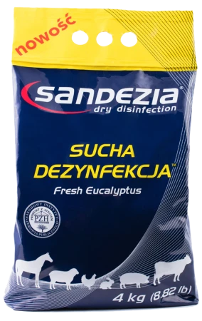 SANDEZIA - Sandezia 4kg sucha dezynfekcja dla kur gołębi itd