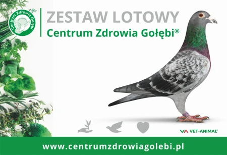 CENTRUM ZDROWIA GOŁĘBI - Pakiet lotowy  - zestaw preparatów na loty PROMOCJA