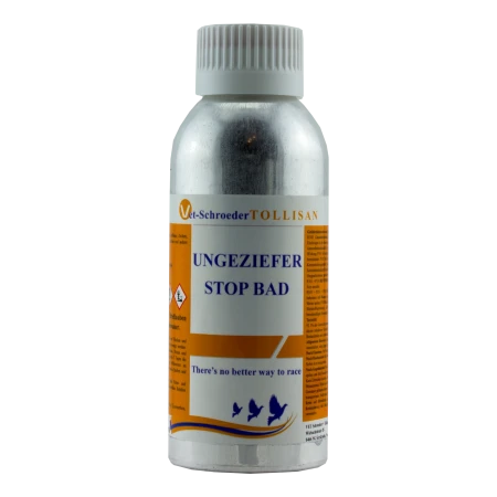 TOLLISAN -  Ungeziefer Stop Bad 250ml  wszy, kleszcze, pchły, roztocze itp