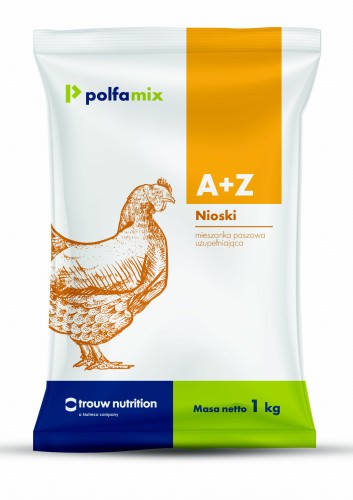 Przejdź do produktu POLFAMIX A+Z z udziałem witaminy C 1 kg - witaminy do wody dla kur i drobiu
