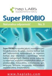 HAPLABS - SUPER PROBIO 1 x 2g - super  probiotyk flora bakteryjna