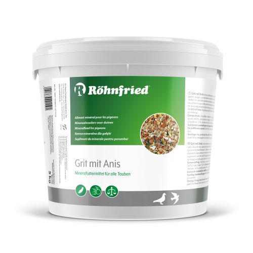 ROHNFRIED - Grit mit anis Mineralfutter 5 kg - grit z muszlami i anyżem