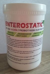 Enterostatic 150 g- wyciąg z 16 ziół z probiotykiem i elektrolitami