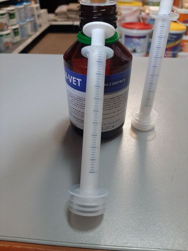 CENTRUM ZDROWIA GOŁĘBI Adapter + strzykawka na butelki 5 ml