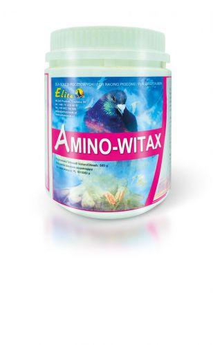 ELITA - Amino-Witax 500 g Preparat wysokobiałkowy, ułatwia regenerację mięśni oraz wzmacnia organizm