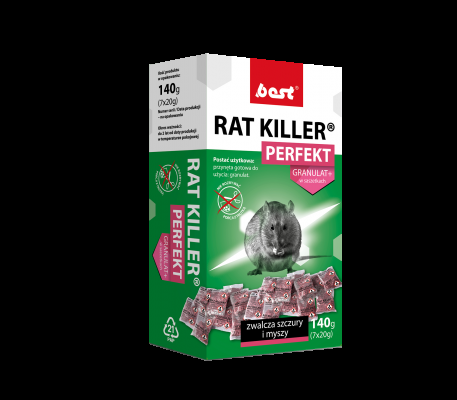 Best Pest - Rat Killer Perfect Granulat - Trucizna Myszy , Szczury