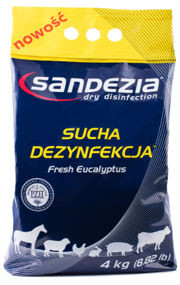 SANDEZIA - Sandezia 10kg sucha dezynfekcja miętowa