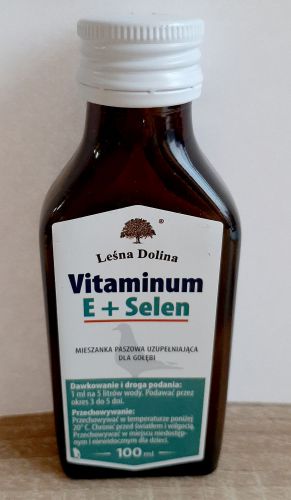 LEŚNA DOLINA - VITAMINUM E + SELEN 100 ml - witamina E+selen